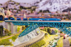 周至县桥梁模型